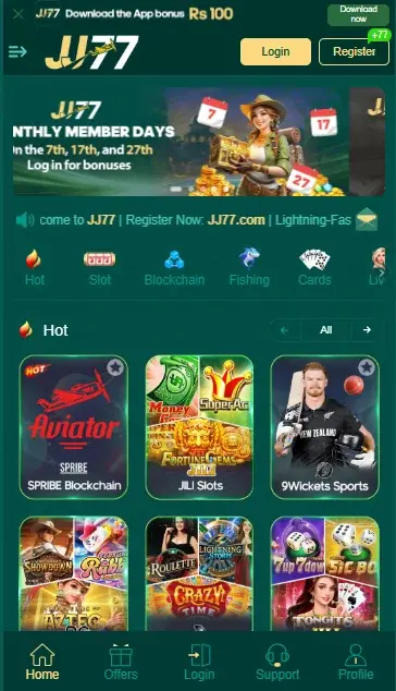 JJ77 Game Apk