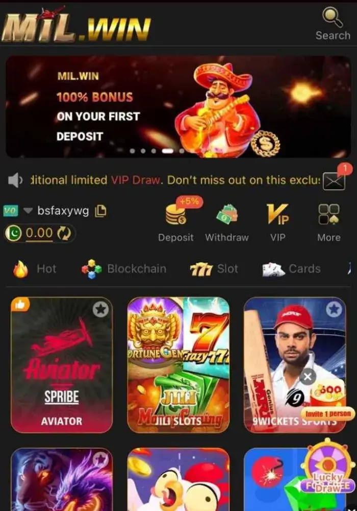 Mil win Game image